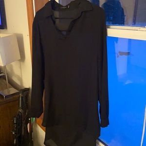 Long sleeve loose blouse